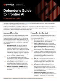 Defender’s Guide to Frontier AI: A Checklist for CISOs