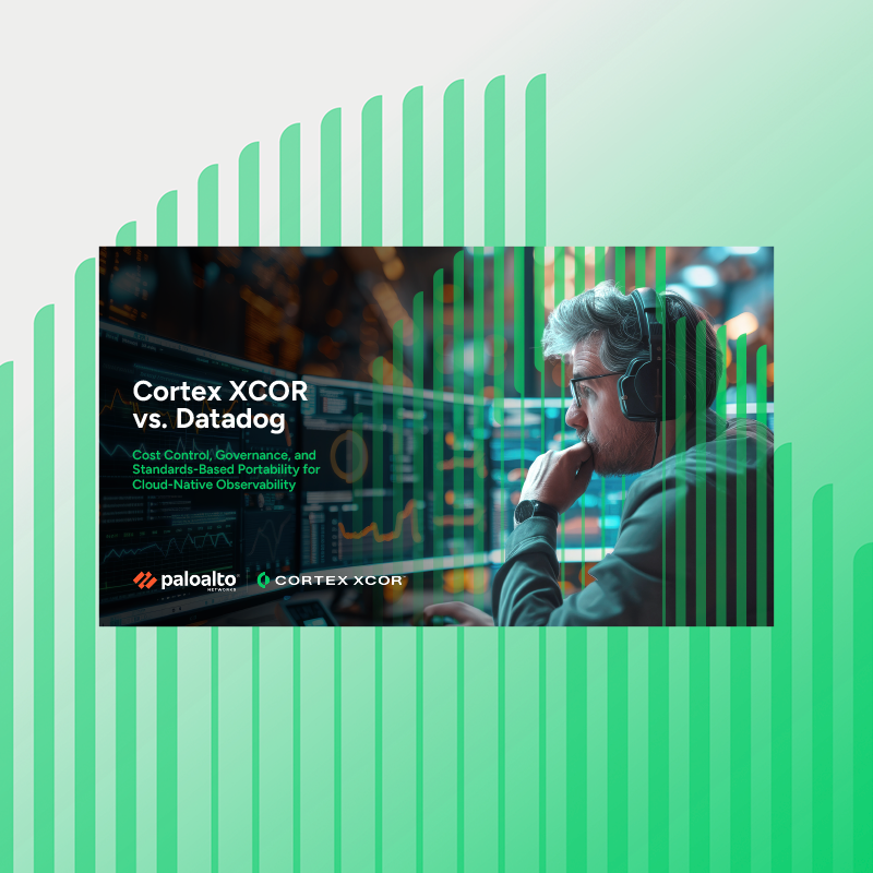 Cortex XCOR vs. Datadog ebook