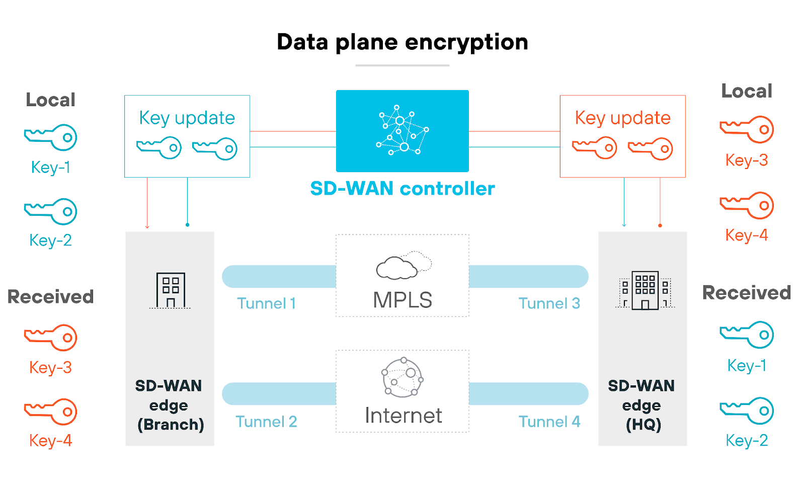 Data plane encryption