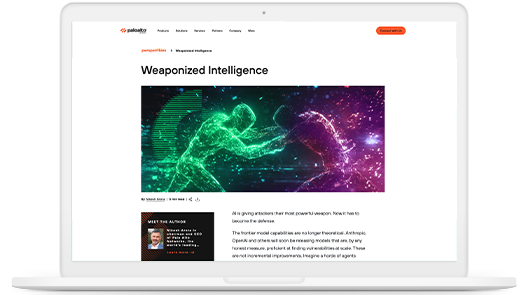 Nikesh Arora: Weaponized Intelligence