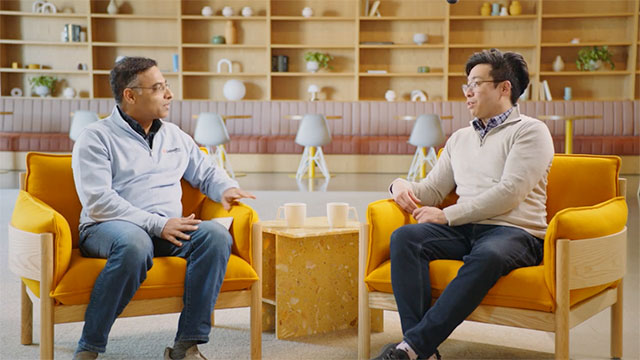 Anand Oswal and Jerry Chow